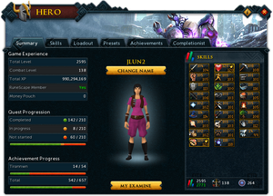 The Summary interface