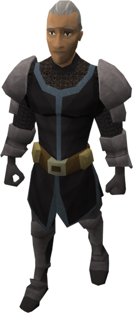 Panicking old soldier