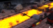 Attack on the Chaos Dwarf Lava Flow Mine.png (2.09 MB) The Black Guard and trolls enter the Chaos Dwarf Lava Flow Mine.