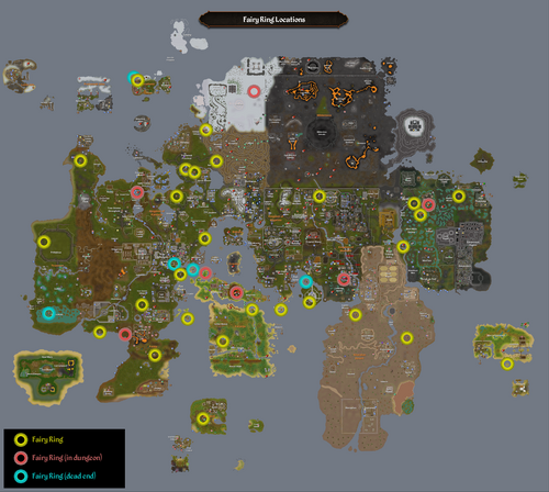 Fairy Ring Map Osrs Fairy Rings | Runescape Wiki | Fandom