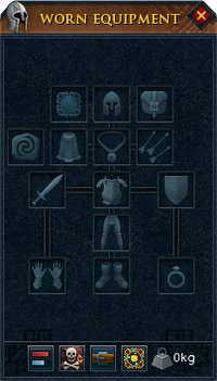 Worn equipment interface