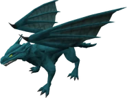 Blue dragon, level 74