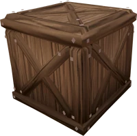 Crate of Terrorbird costumes