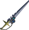 Augmented Saradomin sword detail