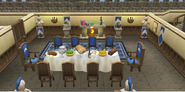 Lumbridge Dining room Christmas feast