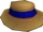 Blue boater