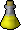 Vial of yellow glaze