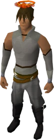 Zamorak halo equipped