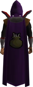 Retro cooking cape equipped