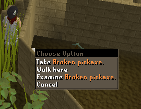 Broken Pickaxe | Runescape Wiki | Fandom