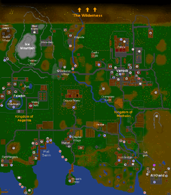 RuneScape World Map 11 July 2005 : r/2007scape