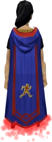 Agility master cape equipped