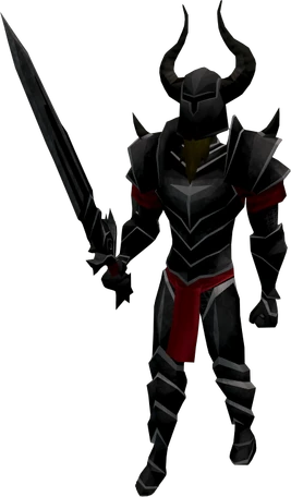 Black Knight guard