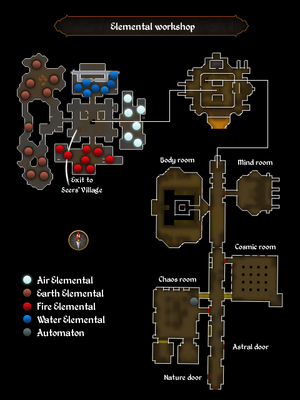 Elemental workshop map