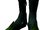 Green dragonhide boots