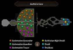 Guthix's Cave map