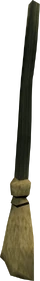 Aggie's broom (uncharged) detail