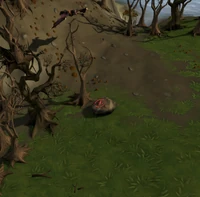 Hidey-hole Keep Le Faye entrance