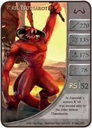 K'ril Tsutsaroth's RuneScape Duel Card