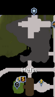 Hefin Agility Course map