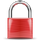 Padlock-red