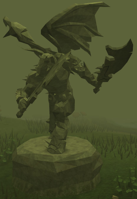 Completed Statue of Rhiannon - Statue of Rhiannon - The RuneScape