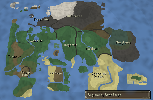 World map - The RuneScape Wiki