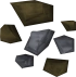 Silver ore detailed