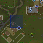 Sinkholes (Ranging Guild) location