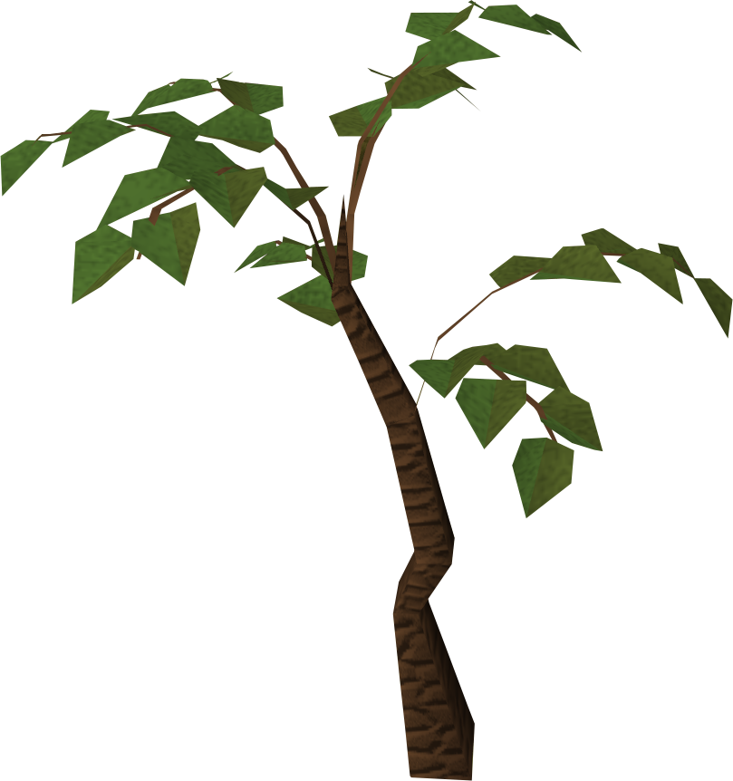 cartoon jungle tree