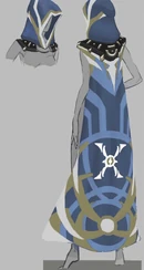 Concept art for the 10 year veteran cape.