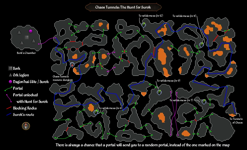 Chaos Tunnels The Hunt for Surok quick guide RuneScape Wiki Fandom