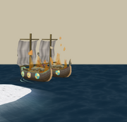 De begrafenis van  en .