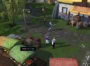 Hide-In crate south of Catherby Bank