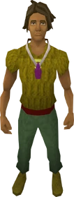Salve amulet equipped