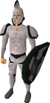 Third-age melee armour equipped