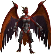 Nex using the Deflect Melee curse.