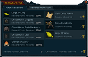 2014 Hallowe'en event rewards