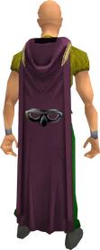 Hooded thieving cape equipped