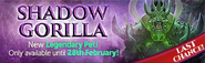 Shadow Gorilla last chance lobby banner