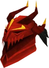 Dragon full helm (or) detail