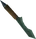 Off-hand adamant dagger detail