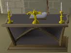 Teak Altar