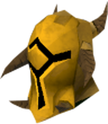 Golden warpriest of Bandos helm RuneScape Wiki Fandom