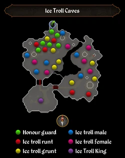 Ice Troll Caves map