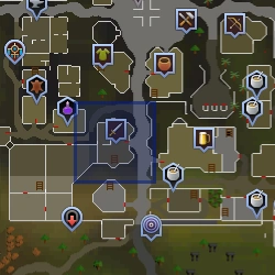Shopkeeper (Varrock Sword Shop) location