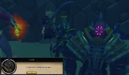 Zaros and his entourage encounter Zamorak.