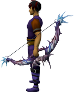 A player wearing the Ocean's Archer Bow