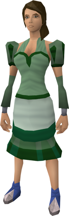 Green elegant skirt osrs deals
