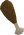 Turkey drumstick (override) detail